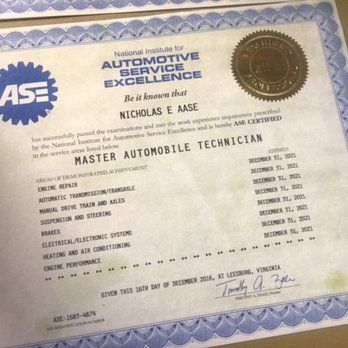 BrakesNGo - ASE Master certification. - Auto Repair Near Me
