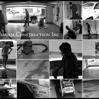 Solidfirm Construction - Epoxy Flooring Progress - General Contractors Near Me
