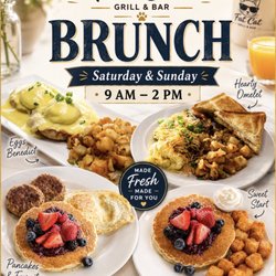 Now Serving Brunch every weekend 9.00am to 2.00pm