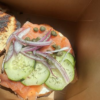 Slowpokes - Salmon Bagel - Bars Near Me - Houston, Texas