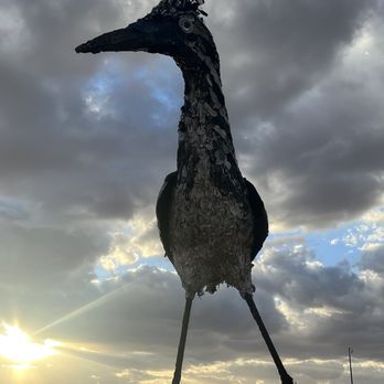 Recycled Roadrunner Sculpture - Landmarks & Historical Buildings Near Me - Las Cruces, New Mexico