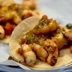 Taqueria Los Primos - Grilled Shrimp Taco