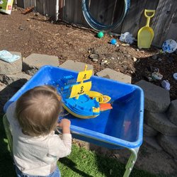 Little Star Day Care & Preschool Education - Lots of water play in the summer