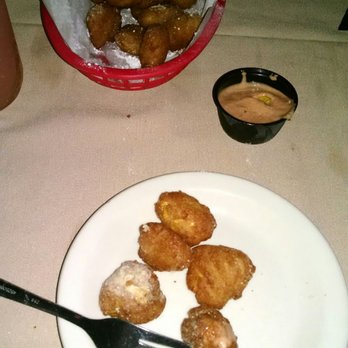 The Cottage Hotel - Corn Fritters w Remoulade. A basket full. - American Near Me - Mendon, New York
