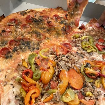 Star Tavern - Half everything (excluding anchovies), half pepperoni & mushroom - Pizza Near Me - City Of Orange, New Jersey Star Tavern - Half everything (excluding anchovies), half pepperoni & mushroom - Pizza Near Me - City Of Orange, New Jersey