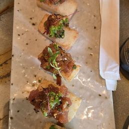 Crispy Rice Ahi Sushi