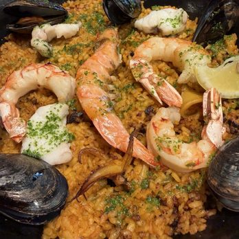 Time Out Market - Seafood paella - French Near Me - Montreal, Quebec Time Out Market - Seafood paella - French Near Me - Montreal, Quebec