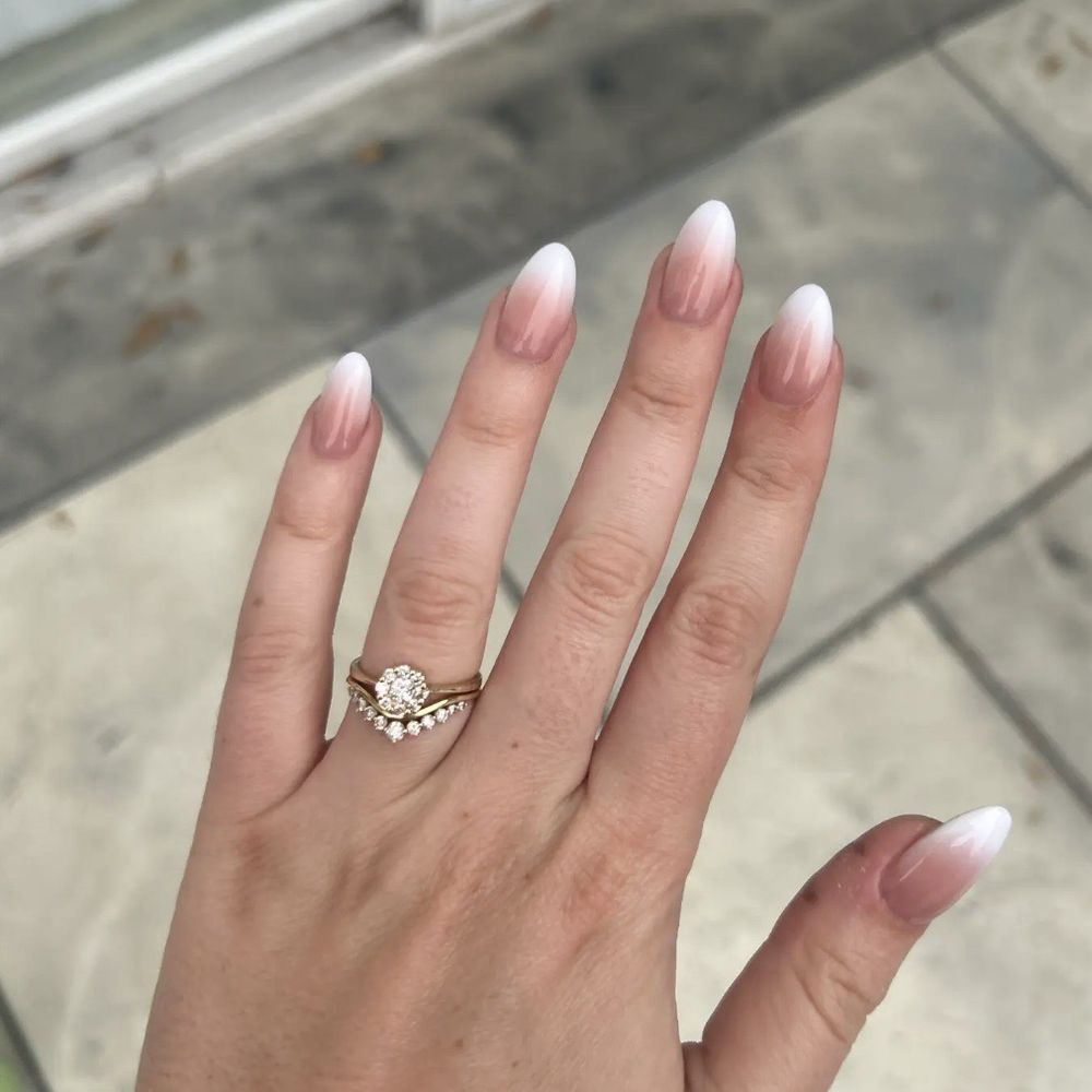 K Nails - Ombré acrylic - Nail Salons Near Me - Tampa, Florida