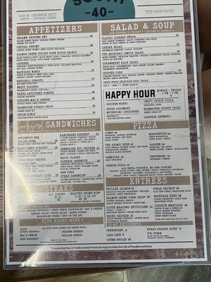Menu photo 8 South 40 Reno, NV Menu photo 8 South 40 Reno, NV