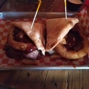 Doc's Pub & Eatery - Pub braised brisket flatbread - yum! - Hot Dogs Near Me - Hankinson, North Dakota Doc's Pub & Eatery - Pub braised brisket flatbread - yum! - Hot Dogs Near Me - Hankinson, North Dakota
