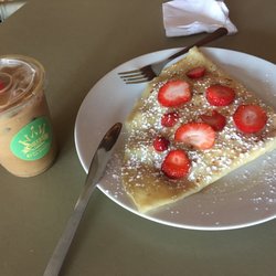 Queens - Vanilla latte and Nutella crepe
