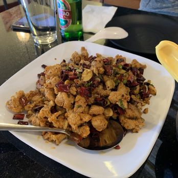 Jade Dumpling & Noodle House - Chicken with chili pepper - Dim Sum Near Me - Eugene, Oregon