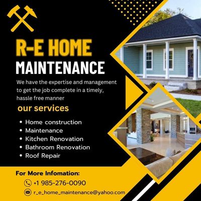 R&E Home Maintenance And Renovation