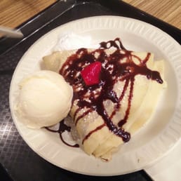 Strawberry Banana Nutella Crepe