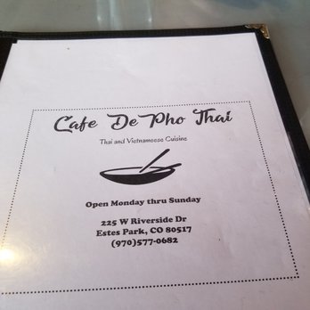 Cafe de Pho-Thai - Vietnamese Near Me - Estes Park, Colorado Cafe de Pho-Thai - Vietnamese Near Me - Estes Park, Colorado