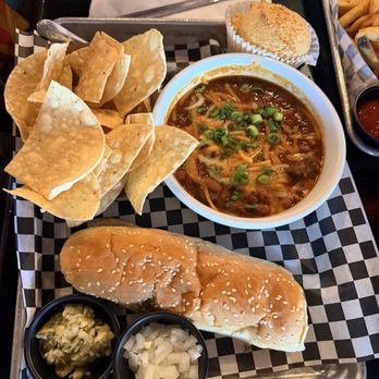 Valley Brewing - Hot Dog with Chili - Breweries Near Me - Stockton, California