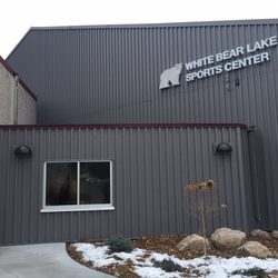 White Bear Lake Sports Center  - Another bear! Back entrance