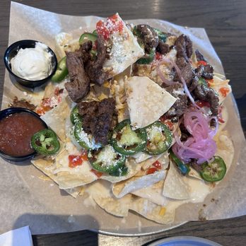 The Brass Tap - Steak nachos - Beer Bar Near Me - Corona, California The Brass Tap - Steak nachos - Beer Bar Near Me - Corona, California