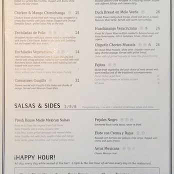 Cantina Norte - Menu - Mexican Near Me - North Vancouver, British Columbia Cantina Norte - Menu - Mexican Near Me - North Vancouver, British Columbia