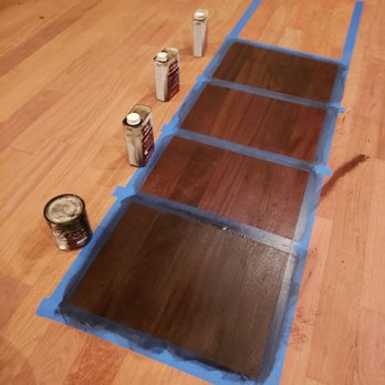 Mike's Hardwood Flooring - sample colors, I decided to mixed with 2 colors, they were very nice and happy to do that - Flooring Near Me - Skokie, Illinois Mike's Hardwood Flooring - sample colors, I decided to mixed with 2 colors, they were very nice and happy to do that - Flooring Near Me - Skokie, Illinois