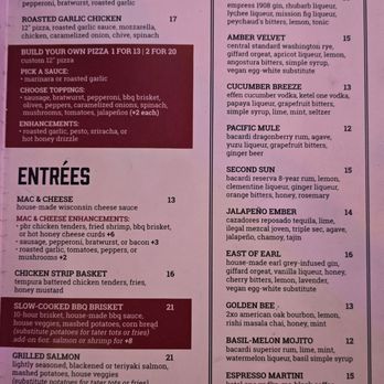 On Tap - Menu as of 10/22/2025 - Gastropubs Near Me - Milwaukee, Wisconsin