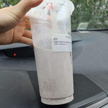 Sharetea - Ice blended oreo. My daughter could only drink half before it turned into a block of ice. - Bubble Tea Near Me - Aiea, Hawaii