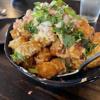 Thyme Table - Lobster Tots - New American Near Me - Bay Village, Ohio Thyme Table - Lobster Tots - New American Near Me - Bay Village, Ohio