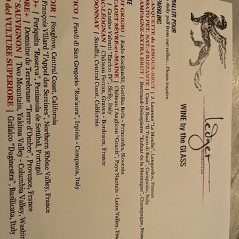 Ledger Restaurant & Bar - Wine menu - Desserts Near Me - Salem, Massachusetts Ledger Restaurant & Bar - Wine menu - Desserts Near Me - Salem, Massachusetts
