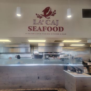 La'Caj Seafood - Logo inside - Seafood Near Me - Camp Springs, Maryland La'Caj Seafood - Logo inside - Seafood Near Me - Camp Springs, Maryland