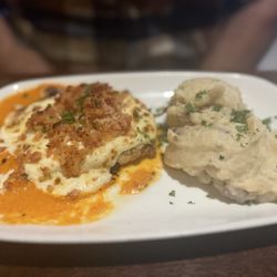 Harry's Seafood Bar & Grille - Andouille Crusted Grouper with Smashed Potatoes