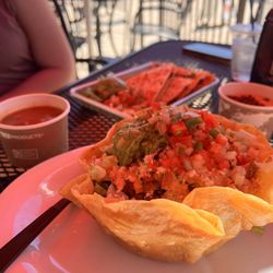 Vatos Tacos & Tequila - Taco salad very good