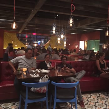 Nada - Our booth was "overlooking" the restaurant, cool lighting, overall beautiful decor - Mexican Near Me - Indianapolis, Indiana