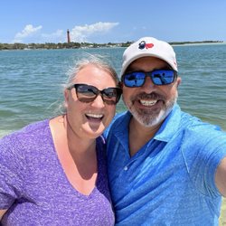 Ponce Inlet Watersports - Stopped at a small island to stretch the legs.