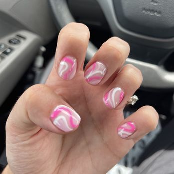 Nail Safari - Pink Wave - Nail Salons Near Me - Wilmington, North Carolina Nail Safari - Pink Wave - Nail Salons Near Me - Wilmington, North Carolina