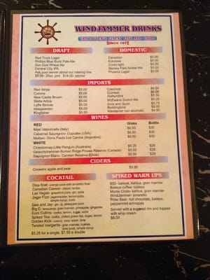 Menu photo 7 Windjammer Vancouver, BC Menu photo 7 Windjammer Vancouver, BC