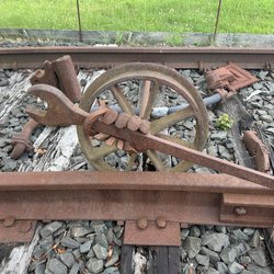Windsor Train Wreck Sculptures