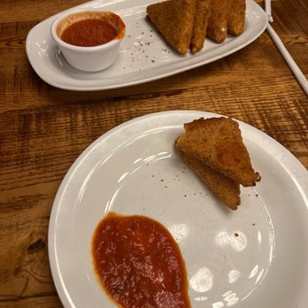 Giordano's - These are the mozzarella triangles .. they were fresh out of the grease perfectly crispy with a wonderful cheese pull. - Pizza Near Me - Chicago, Illinois Giordano's - These are the mozzarella triangles .. they were fresh out of the grease perfectly crispy with a wonderful cheese pull. - Pizza Near Me - Chicago, Illinois