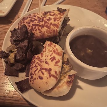 Applebee's Grill + Bar - My Prime Rib Dip that came out without my fries - American Near Me - Goodyear, Arizona