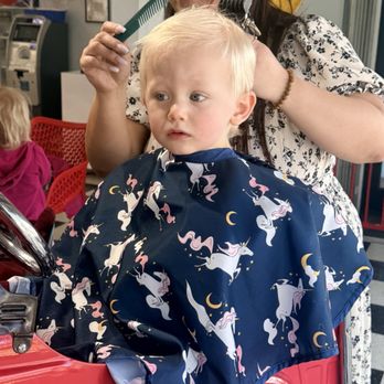 Bubble Cuts - Loving his haircut - Kids Hair Salons Near Me - Studio City, California Bubble Cuts - Loving his haircut - Kids Hair Salons Near Me - Studio City, California