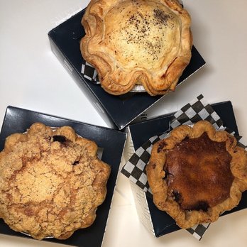 The Pie Hole | Vancouver - three different pies - Desserts Near Me - Vancouver, British Columbia The Pie Hole | Vancouver - three different pies - Desserts Near Me - Vancouver, British Columbia