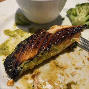 Chili's - Ancho Salmon burned on the bottom - American Near Me - Carson, California Chili's - Ancho Salmon burned on the bottom - American Near Me - Carson, California
