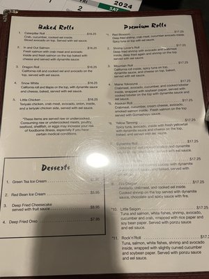 Menu photo 3 Yokozuna Sushi Ashland, VA Menu photo 3 Yokozuna Sushi Ashland, VA