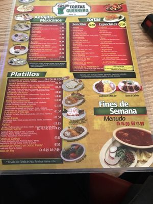 Menu photo 3 Tortas Guerrero Dallas, TX Menu photo 3 Tortas Guerrero Dallas, TX