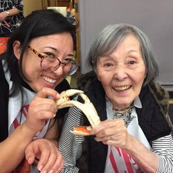 American River Care Home - We went to a crab feed, and we had a ball!