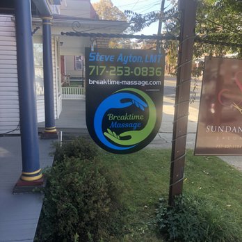 Breaktime Massage - New sign - Massage Therapy Near Me - Gettysburg, Pennsylvania