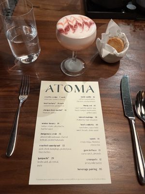 Menu photo 3 Atoma Seattle, WA Menu photo 3 Atoma Seattle, WA