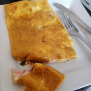 Crave Coffee Bar - Ham, brie, spinach, and caramelized onions crepe - Coffee & Tea Near Me - Tucson, Arizona Crave Coffee Bar - Ham, brie, spinach, and caramelized onions crepe - Coffee & Tea Near Me - Tucson, Arizona