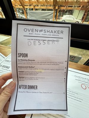Menu photo 3 Oven and Shaker Portland, OR