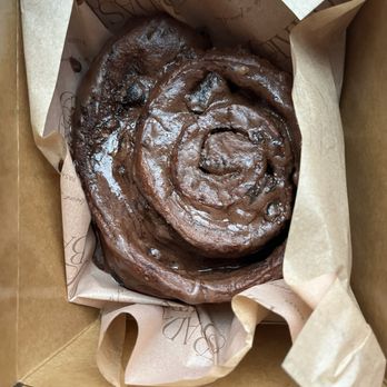 Badash Bakes - Chocolate Cinnamon Roll - Bakeries Near Me - Pasadena, California