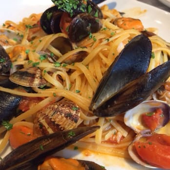 New Art Cafe' - Seafood linguine - Bars Near Me - Milan, Michigan